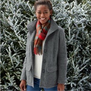 LL Bean Bellandi Wool Coat